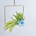 thumbnail image 1 of Guirnalda de aro floral, 3 piezas de flores artificiales para colgar en la pared, guirnalda de aro para boda, decoración de pared de guardería, 12 Sincero  Hogar, 1 of 9