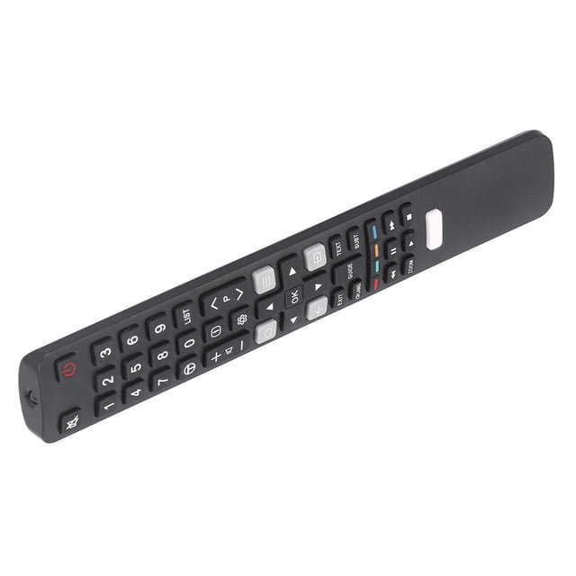 Control remoto de televisión alcance de 33 pies Control remoto de TV Botón sensible Carcasa de ABS resistente al desgaste para TV LED