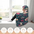 thumbnail image 5 of Cloak Hooded Blanket Wearable Blanket Cartoon Cat Lightweight Super Cozy Soft Fleece Throw Blankets Hoodie, 5 of 6