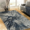 thumbnail image 2 of Allstar Rugs 5'x7' Rectangle Abstract Weathered Splatter Rug in Gray/Steel Blue, 2 of 3