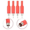 thumbnail image 3 of 4Pcs-Male Plug High-Performance Welding Male Connector Kit 4PCS Included For Professional Audio & Video Needs Tools Red, 3 of 8