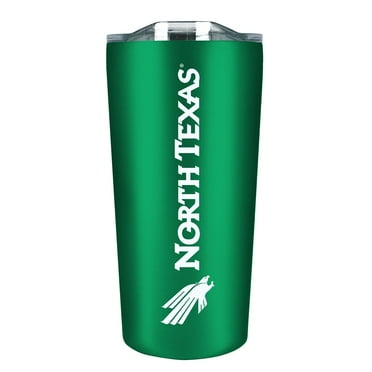 North Texas Mean Green 18oz. Stainless Steel Soft Touch Tumbler