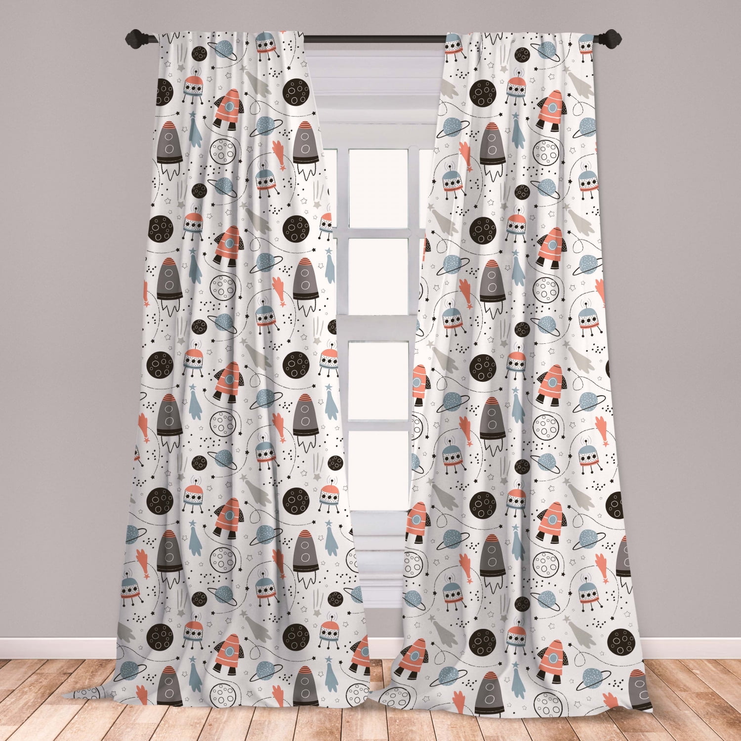 Featured image of post Light Blue Curtains For Nursery / Description purple and blue polyester natural pattern thermal blackout nursery curtains.