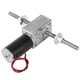 thumbnail image 2 of Worm Gear Motor M8 Dual Shaft Double Right Hand Thread Reduction Motor with FlangeReduction Ratio 30, 2 of 5