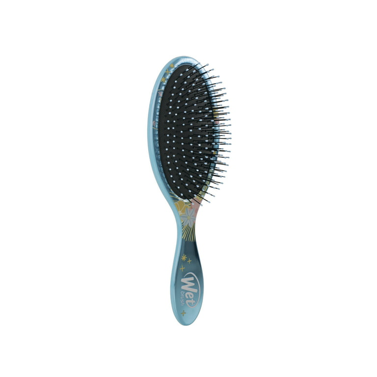 Wet Brush Original Detangler Hair Brush for Less Pain, Effort and Breakage  - Solid Sky Blue