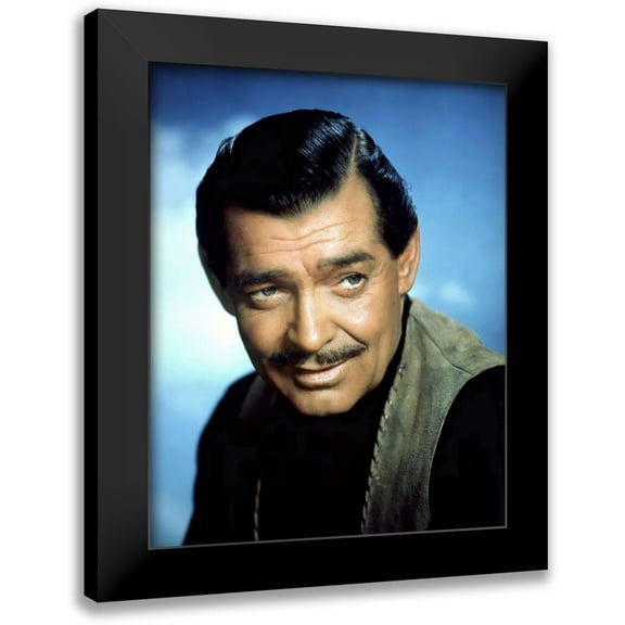 Hollywood Photo Archive 12x14 Black Modern Framed Museum Art Print Titled - Clark Gable - The Tall Men