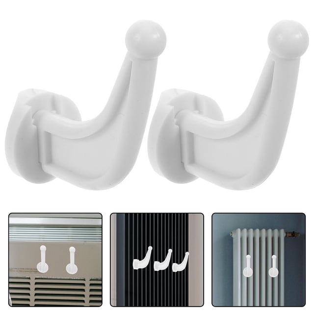 unbranded 10Ud Gancho Para Radiador Moderno Plástico Ideal Para Cocina Y Dormitorio