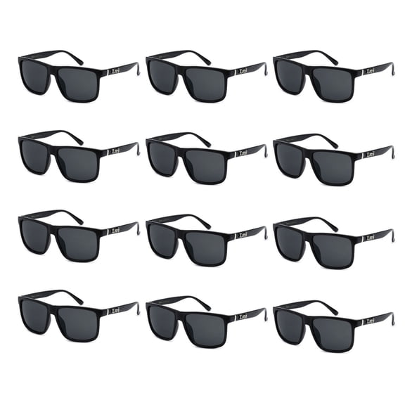 12 Pack LOCS Hardcore 91055 Gangster Sunglasses (1 DOZEN) Classic Biker Eyewear FREE SHIPPING