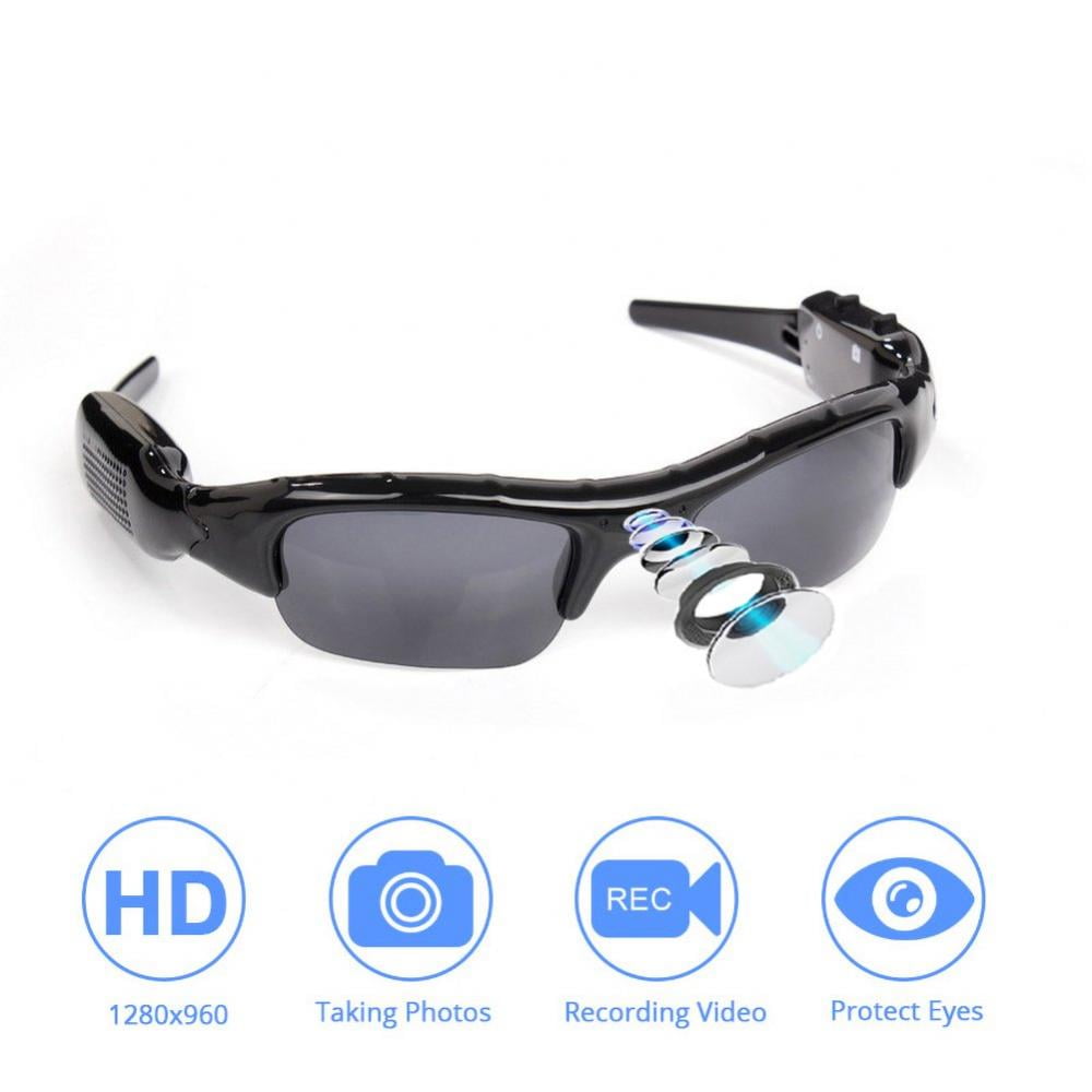 1080P Galsses Camera Cycling Sunglasses Video Audio Recorder DV Camcorder 