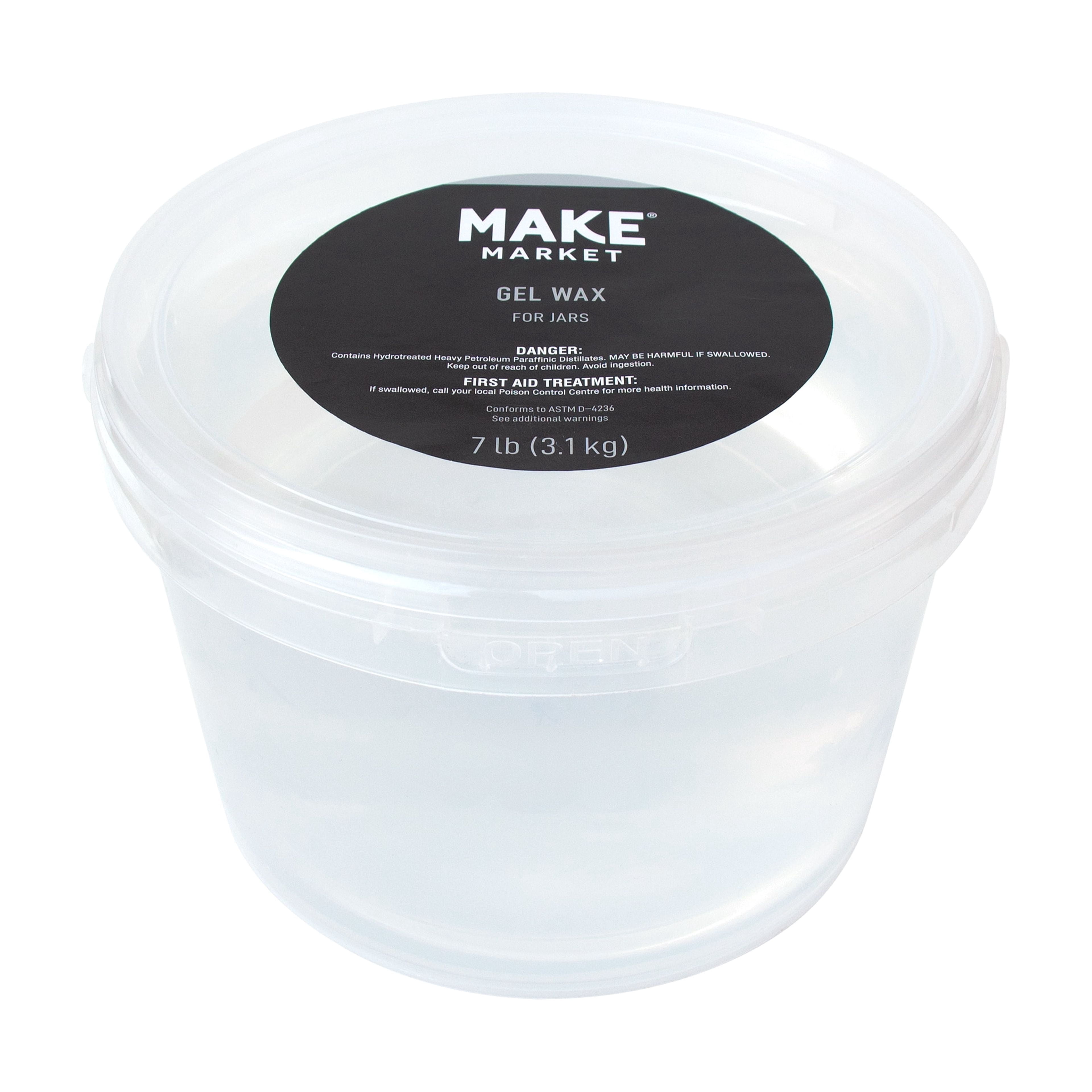 4 Pack: 7lb. (28lb. total) Gel Candle Wax by Make Market