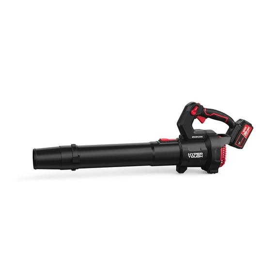 Hyper Tough 460 CFM 110 MPH 20V Brushless Cordless Leaf Blower with 20V Max 4.0Ah Battery and Charging Cable