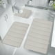 thumbnail image 4 of Xihbxyly Juego de Alfombrillas de Baño de Espuma, Suaves y Cómodas, Absorbentes y Antideslizantes, Lavables a Máquina, Juego de 3 Piezas, Perfectas para Baño, Ducha, Aseo, Regalo de Navidad, 40 X 60, 4 of 7
