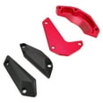 thumbnail image 2 of 4pcs Couvercle du Stator du Moteur Protecteur de Curseur Crash Pad Adapté pour Yamaha YZF R1M R1S 15-17 (Rouge), 2 of 9