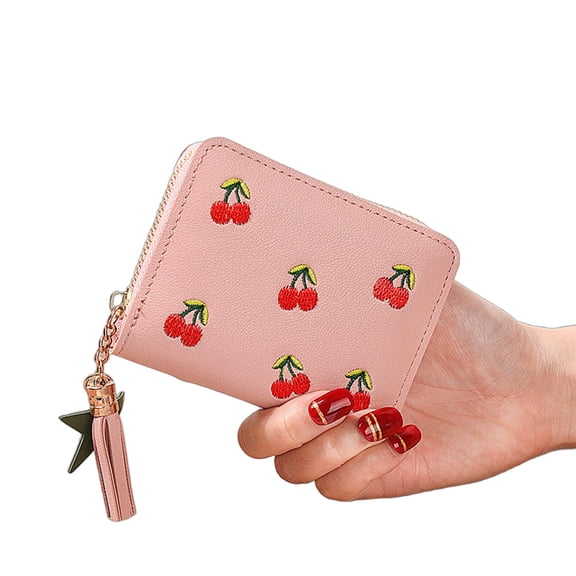 GASTROPOD Wallet,Beauty Meets Practicality Wallet Women,Smooth Zipper Action Wallets for Women,Pink