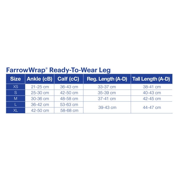 Jobst FarrowWrap Basic Legpiece Velcro Pack N/A FWBA