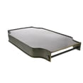 thumbnail image 2 of Benjara BM226377 Rectangular Metal Tray with Scalloped Raised Edges & Gold Rim, Brass, 2 of 5