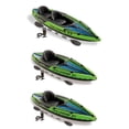 thumbnail image 1 of Intex Kayak Gonflable 1 Personne (2 Pack) avec Kayak Gonflable 2 Personnes avec Pompe, 1 of 11