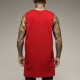 thumbnail image 5 of Sngxgn Mens Tank Tops Sleeveless T Shirts for Men's Fitness,Gym Tank Top for Men(Red,L), 5 of 6