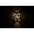 thumbnail image 3 of Meyda Tiffany - 126761 - One Light Mini Pendant - Mistletoe - Stainless Steel, 3 of 7