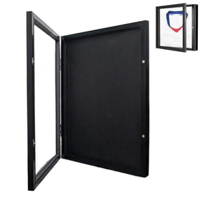 Wall Display Football Basketball Jersey Frame Storage Box/Case H OT