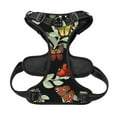 thumbnail image 5 of Lsque Multicolored Butterflies Dog Harness, No-Pull Pet Harness with 2 Leash Clips, Adjustable Soft Padded Dog Vest with Easy Control Handle for Large Dogs-, 5 of 9