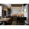 thumbnail image 3 of Nuvo Lighting Adina 1 Light Medium Pendant - Natural Brass Finish - Natural Brass, 3 of 16