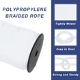 thumbnail image 3 of 3/16 Inch Polypropylene Rope Braided Ropes, 328ft Nylon Rope White, 3 of 6