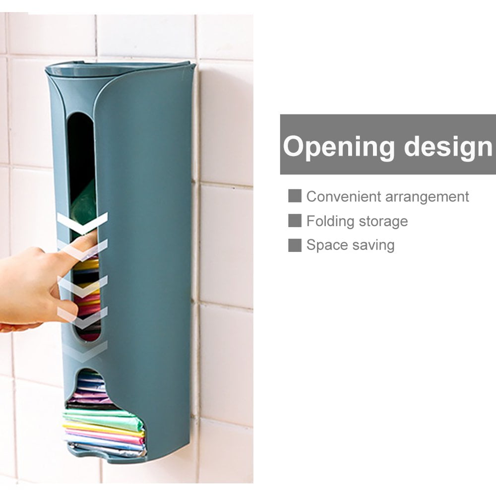 Distributeur Sac Poubelle PORTE-SAC EN PLASTIQUE Support Mural De