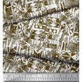 thumbnail image 3 of Soimoi Cotton Voile Fabric Animal Skin Texture Printed Fabric 1 Yard 56 Inch Wide, 3 of 3