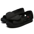 thumbnail image 4 of Zapatos de tela cómodos ajustables de gran tamaño y ensanchados para el cuidado de la salud de los pies hinchados y con hinchazón de grasa y deformidad del pie, 4 of 5