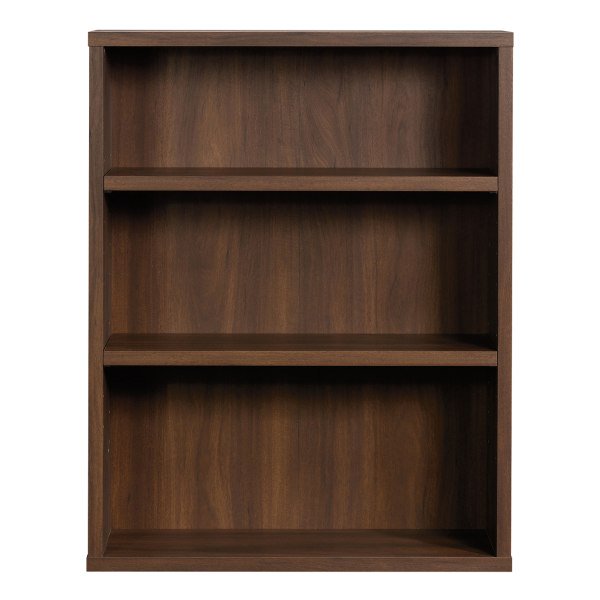 Sauder® Optimum Bookcase, 45", 3 Shelves, Spiced Mahogany