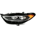 thumbnail image 2 of cciyu Headlight Assembly Replacement Fit 2017-2020 for Ford Fusion Factory FullHeadlamp Black Housing Clear Lens Driver Side FO2502347 HS7Z13008AA (Bulbs Not include), 2 of 3