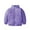 Purple, variant on SGFCWSX Padded Jacket Toddler Girls Hoodless Puffer Coat with Pockets Casual Jackets Coffee Size 6 Years