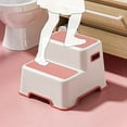thumbnail image 4 of Children's Washbasin Step Stool Baby Wash Hand Step Stool Brush Teeth Wash Face Step Toilet Foot Stool, 4 of 9