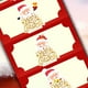 thumbnail image 4 of Sobre rojo plegable, artículos esenciales para dormitorio, sorpresa de Papá Noel rojo, papel navideño, sobre rojo plegable, regalo sorpresa de cumpleaños, mejoras para el hogar, regalos de cumpleaños, 4 of 5