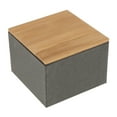 thumbnail image 1 of jifeng Bamboo Lid Tea Storage Box Organizer Container Wood Container A A, 1 of 9