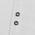 thumbnail image 6 of ZCFZJW Men's Summer Shirt Textured Short Sleeve Button Down Shirt Wrinkle Free Beach Vacation Tees Shirts Lightweight Collared T-Shirt Tops White S, 6 of 9