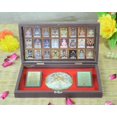 thumbnail image 2 of GoldGiftIdeas 24K Gold Plated Jain 24 Tirthankar Darshan Photo Frame with Siddha Chakra, Occasional Return Gift, Jain Mahatirth Frame Gift (Pack of 10), 2 of 5