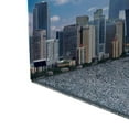 thumbnail image 6 of Almencla 1/6 Backdrop Show Display Organizer Layout, Scene Display Display Diorama Scene Simulation Parking Background for Diecast Car city, 6 of 8