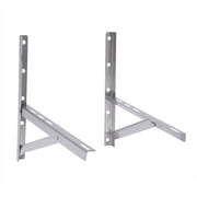2PC Heavy Duty Window Air Conditioner Support Bracket, Thickened AC Rack Split Hanging Rack, Maximum Load to 200KG