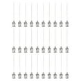 thumbnail image 1 of Uxcell 30pcs 27G agujas de acero inoxidable para dispensar, tubo de aguja de pegamento de 1-1/2" punta roma, 1 of 7