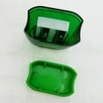 thumbnail image 5 of Btomtd Pencil Sharpener for Students Plastic Colored Transparent Set Geometric Double Hole Sketch 4 Pencil Sharpener with 10 Pencils, Green, 5 of 9