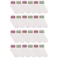 thumbnail image 2 of Yacht & Smith 24 Pairs Womens Ankle Wholesale Bulk Pack Athletic Sports Socks, Womens 9-11 (Shoe size 5-10), 2 of 4