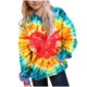 thumbnail image 2 of Sudaderas con capucha CUHK para niñas, sudadera con capucha estampada, cuello redondo, manga larga, para uso diario, ropa de abrigo informal, sudadera con capucha, blusa de poliéster para niños, 2 of 6