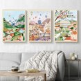 thumbnail image 4 of Positano,Amsterdam,Lisbon,Barcelona,London,Florence,Switzerland,Rome,Cappadocia,Paris,Capri,Venice Travel Poster Gift Home Decor, 4 of 5