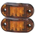 thumbnail image 3 of Side Marker Light 10-30V 2LED Side Marker Light High Brightness Turn Signal Lamp For Cars Trucks Trailers RVs, 3 of 8