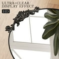 thumbnail image 2 of MISSDAY Vintage Baroque Full Length Mirror, 65"X24" Arched Full Body Mirror, Matte Black, 2 of 3