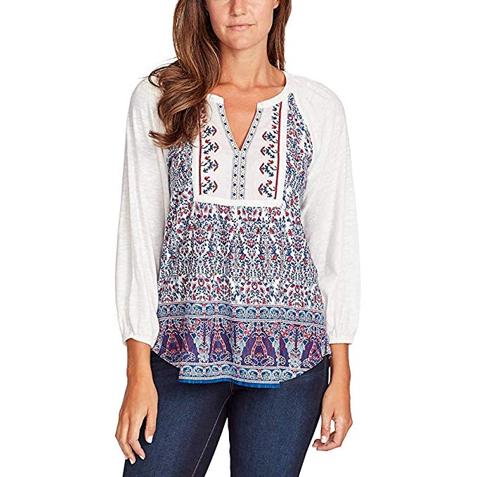 vintage america peasant top