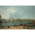 thumbnail image 2 of Canaletto 24x18 Gold Ornate Framed and Double Matted Museum Art Print Titled - Venice, the Basin of San Marco from San Giorgio Maggiore (C. 1735 - 1744), 2 of 4