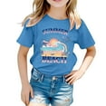 thumbnail image 1 of Hiiyo T-Shirt d'Été pour Grandes Filles, Manches Courtes, Graphique pour Enfants, 1 of 3